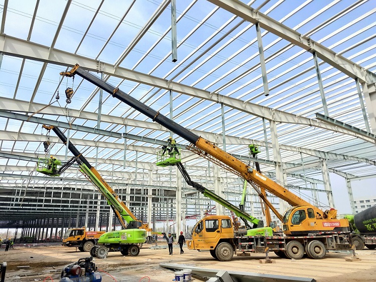 山西大型鋼結構廠房建設